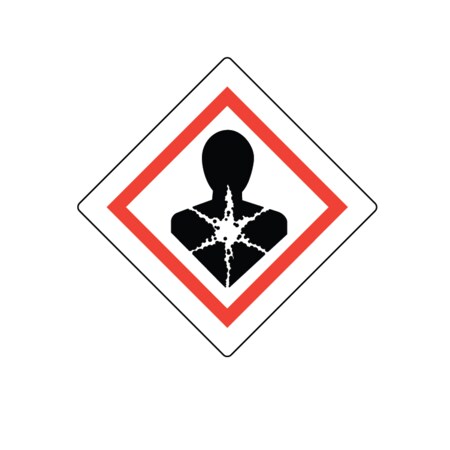 Nevs GHS Pictogram Label - Health Hazards 2" x 2" GHS-22-HH